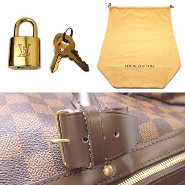 dh69592 10 Louis Vuitton Eor 50 Damier Ebene Carry Bag Brown