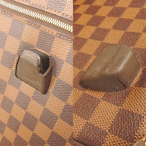 dh69592 12 Louis Vuitton Eor 50 Damier Ebene Carry Bag Brown