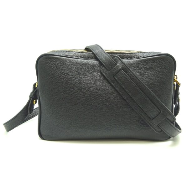 dh69729 2 Prada Shoulder Bag Double Zip Black