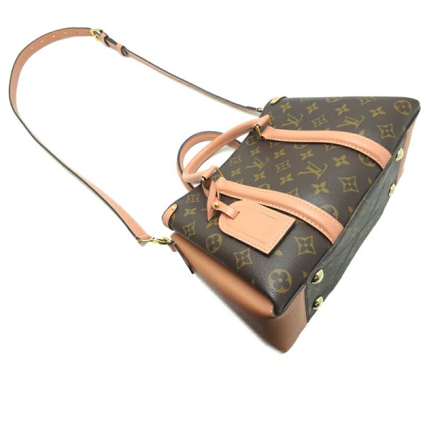 dh69732 3 Louis Vuitton Souflot Nvbb Monogram Shoulder Bag Pink