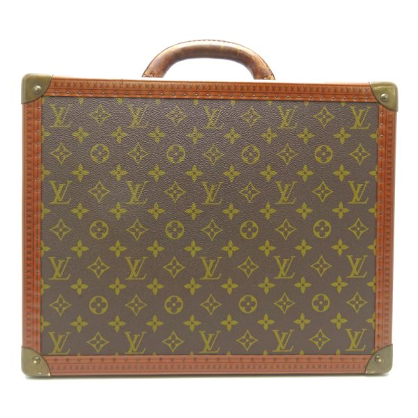 dh69757 2 Louis Vuitton Coteville 40 Monogram Trunk Brown