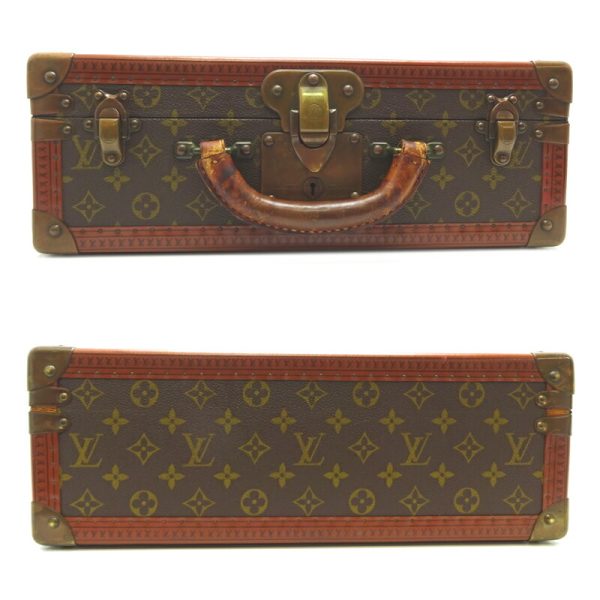 dh69757 6 Louis Vuitton Coteville 40 Monogram Trunk Brown