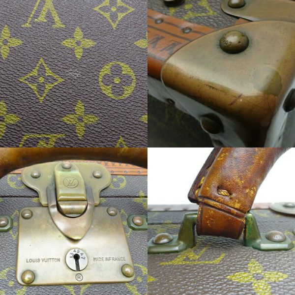 dh69757 9 Louis Vuitton Coteville 40 Monogram Trunk Brown