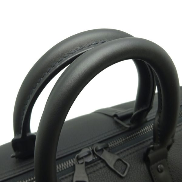 dh69787 5 Louis Vuitton Distressed Keepall Bandouliere 40 Bag Black