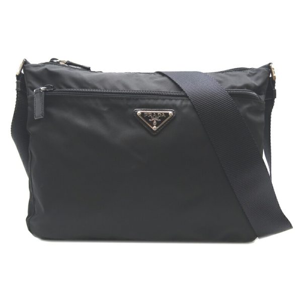 dh69799 1 Prada Nylon Shoulder Bag Crossbody Black