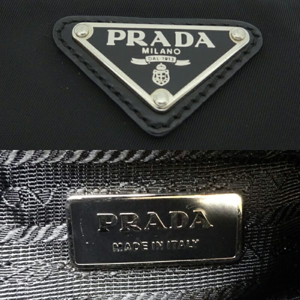 dh69799 7 Prada Nylon Shoulder Bag Crossbody Black