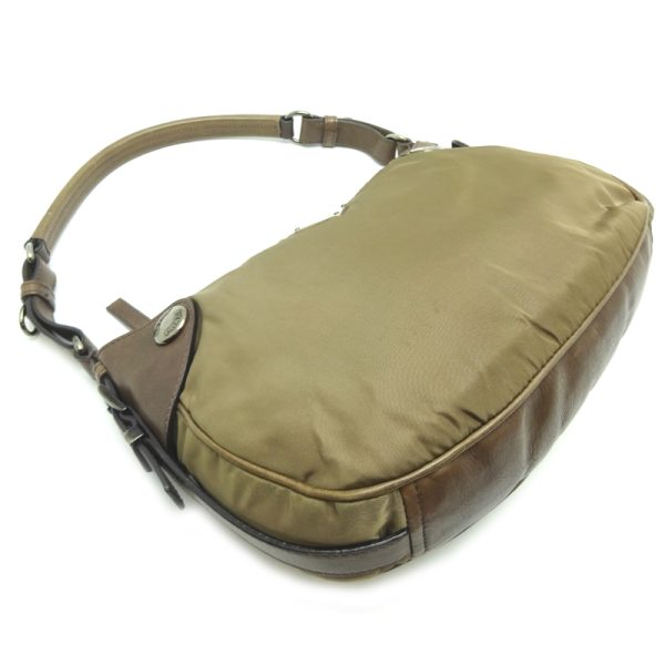 dh69800 3 Prada Nylon Shoulder Bag Khaki