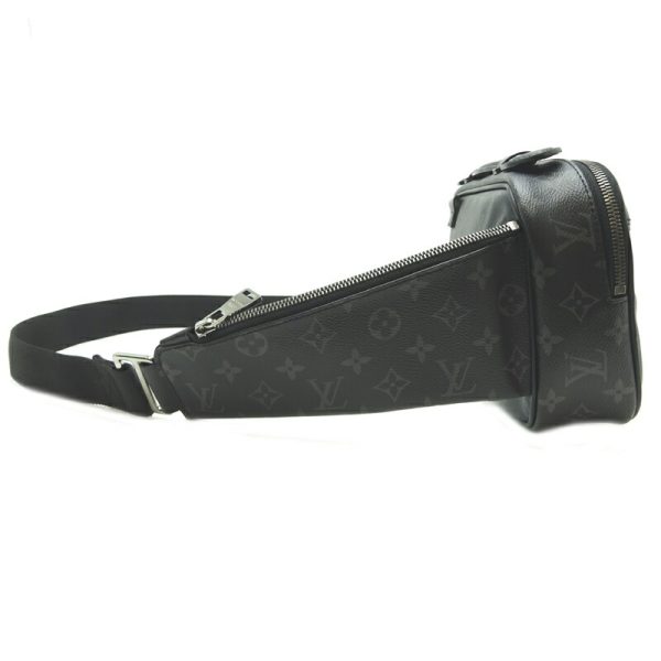 dh69809 2 Louis Vuitton Bum Bag Monogram Eclipse Waist Bag Black