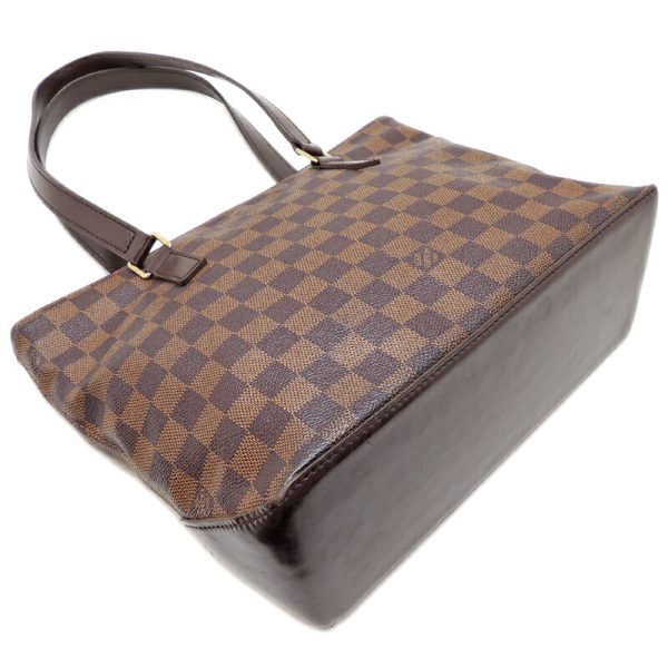 dh69896 03 Louis Vuitton Cava Piano Damier Ebene Tote Bag Brown