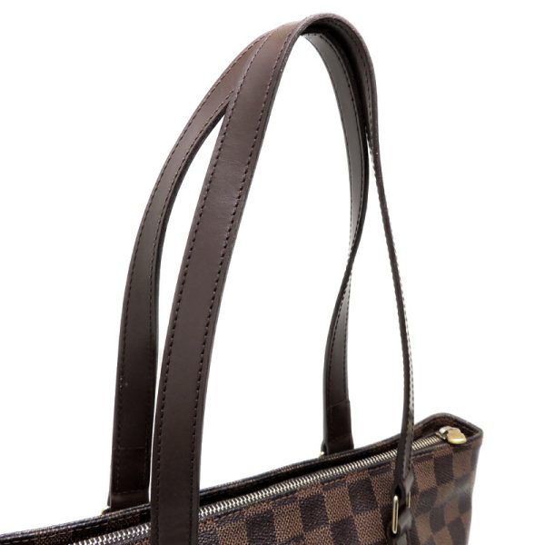 dh69896 09 Louis Vuitton Cava Piano Damier Ebene Tote Bag Brown