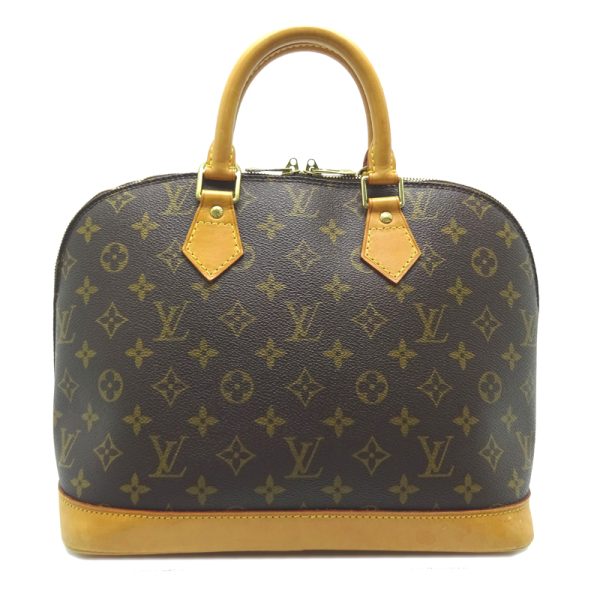 dh69944 2 Louis Vuitton Alma Pm Monogram Handbag Brown