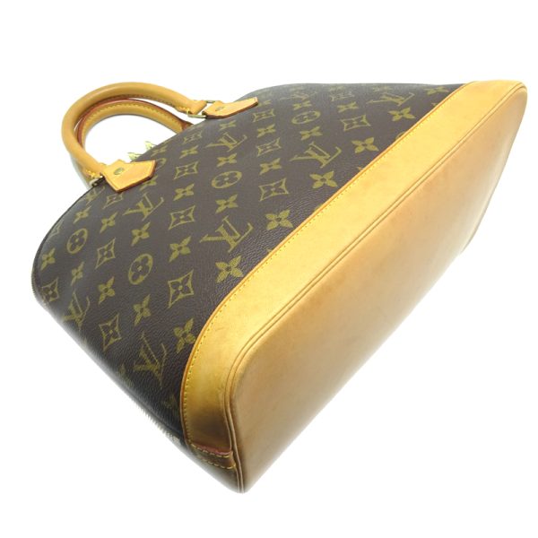 dh69944 3 Louis Vuitton Alma Pm Monogram Handbag Brown