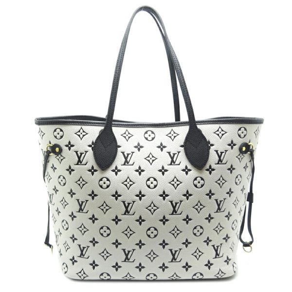 dh69953 2 Louis Vuitton Neverfull Mm Empreinte Tote Bag Black