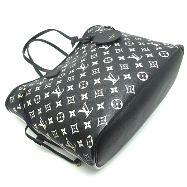 dh69953 3 Louis Vuitton Neverfull Mm Empreinte Tote Bag Black