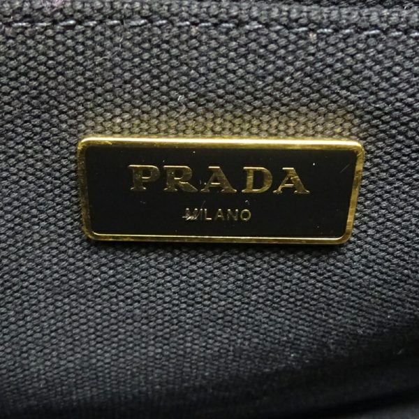 dh70090 7 Prada Handbag Canapa Black