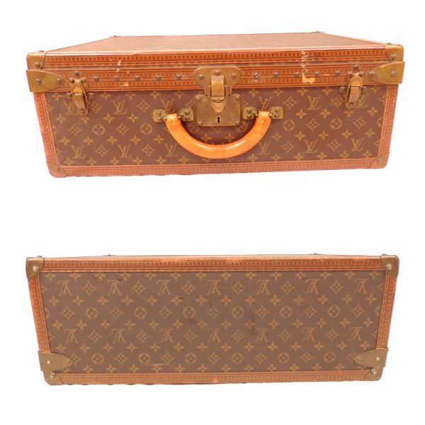 dh70149 6 Louis Vuitton Alzer 60 Trunk Brown