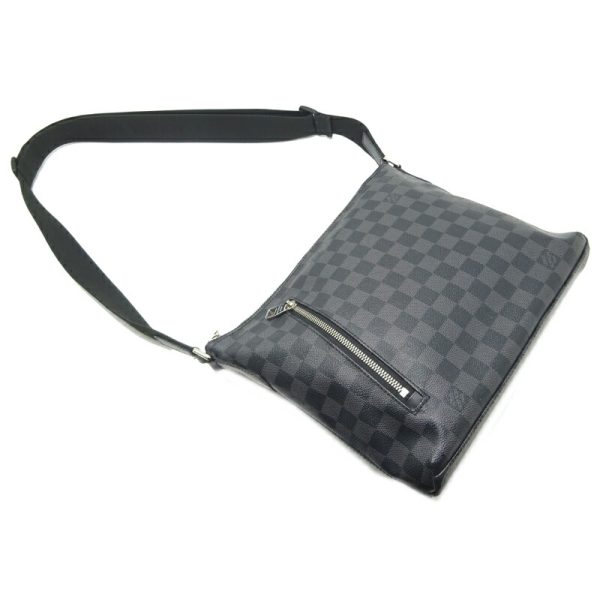 dh70170 3 Louis Vuitton Mick Pm Damier Graphite Shoulder Bag Black