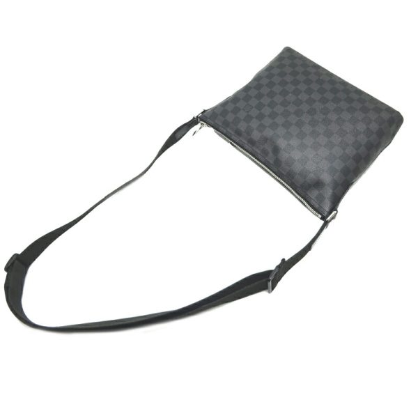 dh70170 4 Louis Vuitton Mick Pm Damier Graphite Shoulder Bag Black