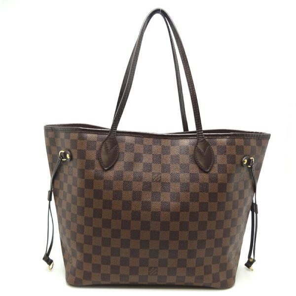 dh70181 2 Louis Vuitton Neverfull MM Damier Tote Bag Red