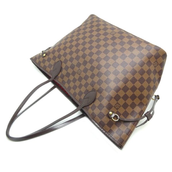 dh70181 4 Louis Vuitton Neverfull MM Damier Tote Bag Red