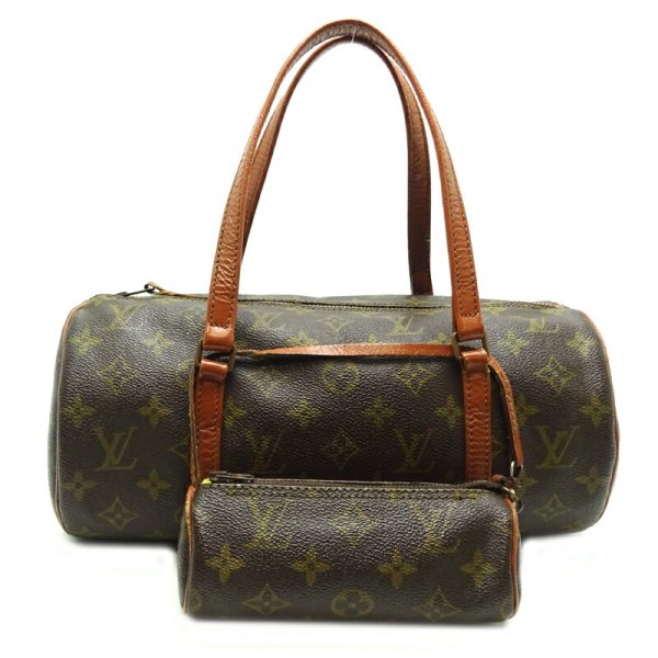 dh70230 1 Louis Vuitton Papillon 30 Monogram Handbag Brown