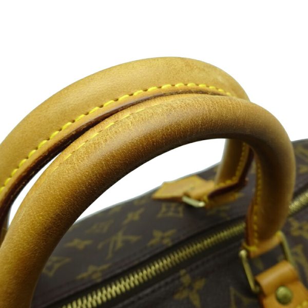 dh70232 5 Louis Vuitton Speedy 40 Monogram Bag Brown