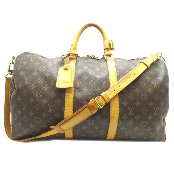 dh70233 1 Louis Vuitton Keepall Bandouliere 50 Monogram Bag Brown