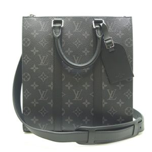 dh70267 1 Louis Vuitton LV Vertical Bifold Wallet Black