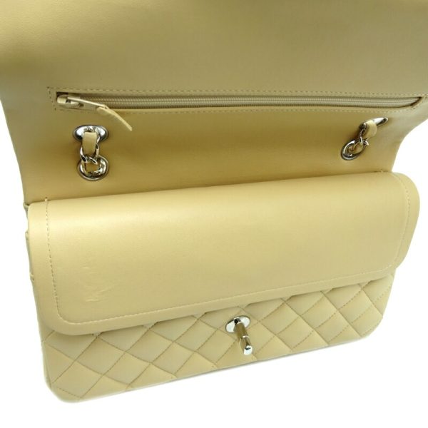 dh70371 6 Chanel Chain Fornasetti Lambskin Shoulder Bag Beige