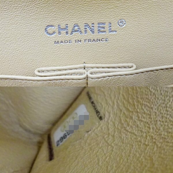 dh70371 8 Chanel Chain Fornasetti Lambskin Shoulder Bag Beige