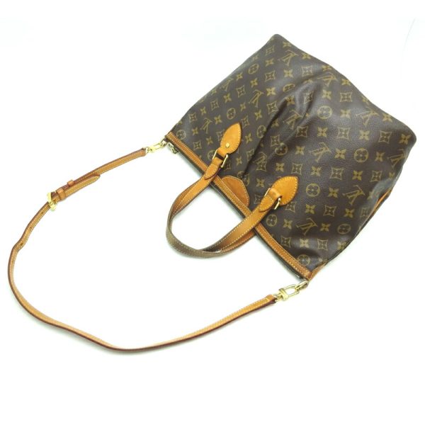 dh70405 4 Louis Vuitton Palermo PM Monogram Handbag Brown