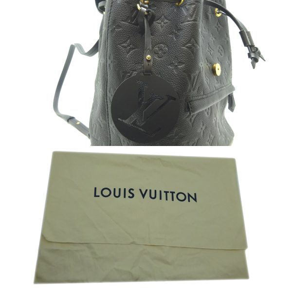 dh70419 10 Louis Vuitton Montsouris PM Empreinte Backpack Black