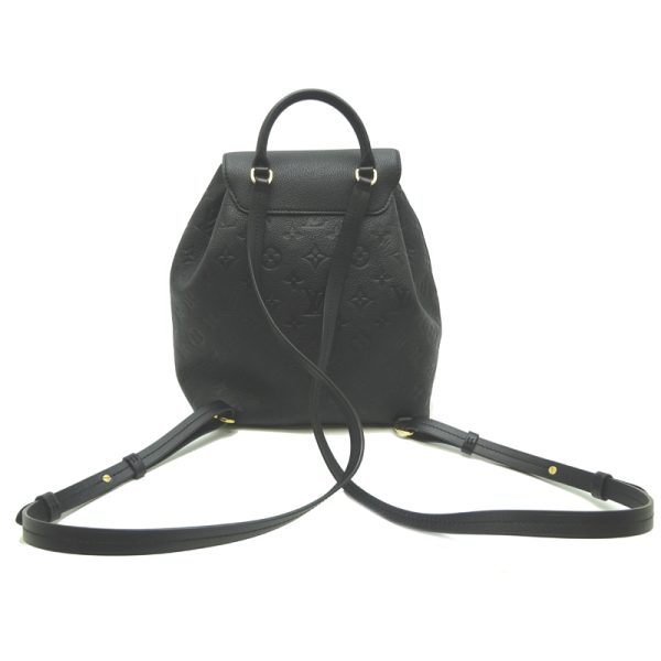 dh70419 3 Louis Vuitton Montsouris PM Empreinte Backpack Black