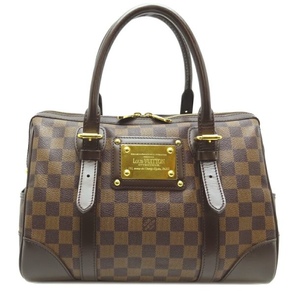 dh70420 1 Louis Vuitton Berkley Damier Handbag Brown