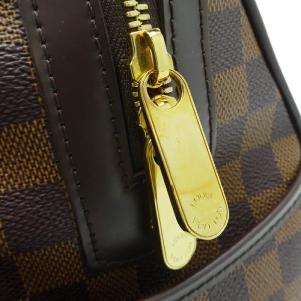 dh70420 8 Louis Vuitton Berkley Damier Handbag Brown