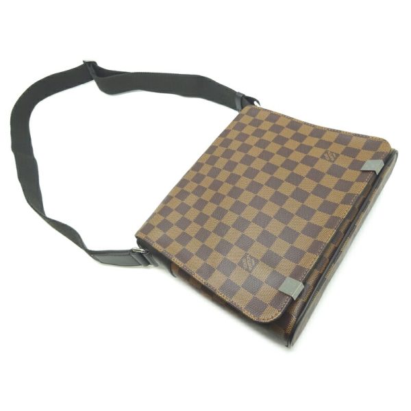 dh70486 3 Louis Vuitton District PM NM Damier Shoulder Bag Brown