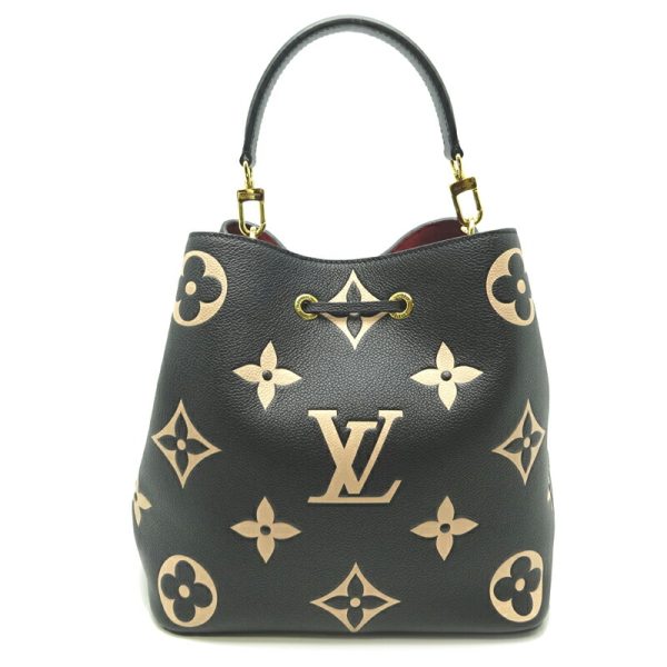 dh70538 3 Louis Vuitton Neonoe Bicolor Empreinte Black