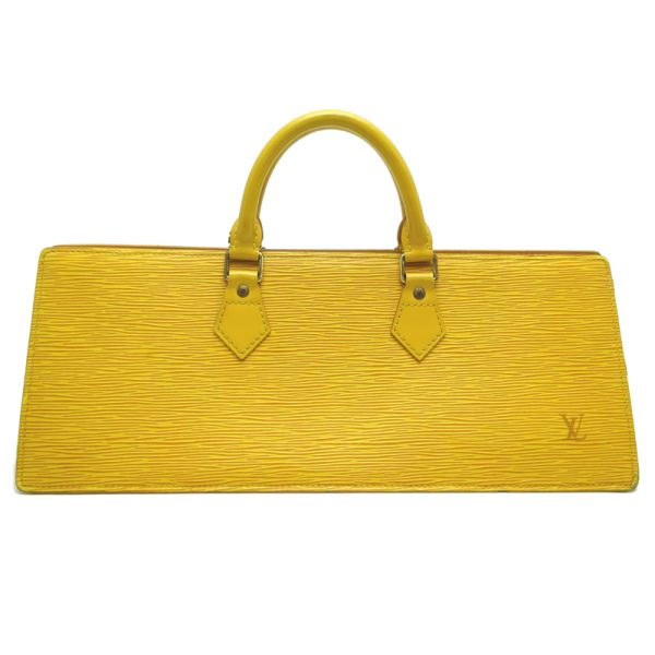 dh70580 1 Louis Vuitton Sac Triangle Epi Handbag Yellow