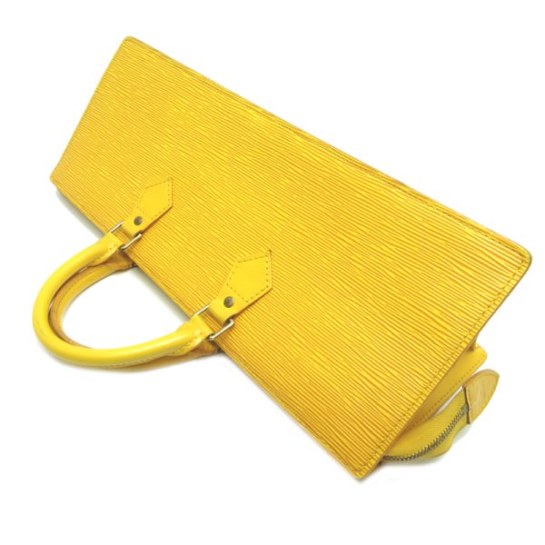 dh70580 4 Louis Vuitton Sac Triangle Epi Handbag Yellow