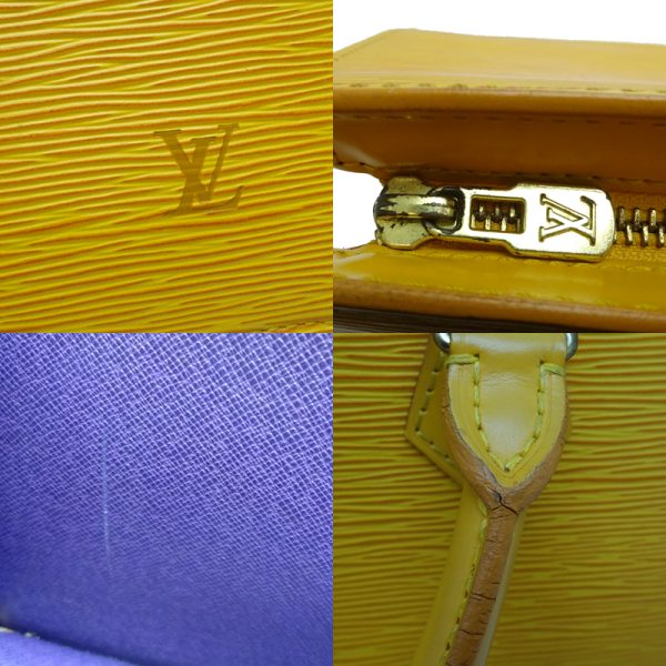 dh70580 8 Louis Vuitton Sac Triangle Epi Handbag Yellow