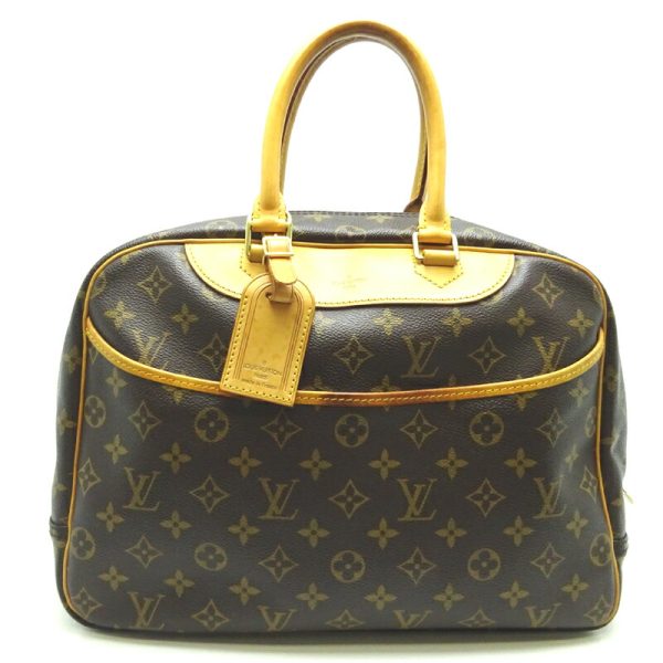 dh70583 1 Louis Vuitton Deauville Monogram Handbag Brown