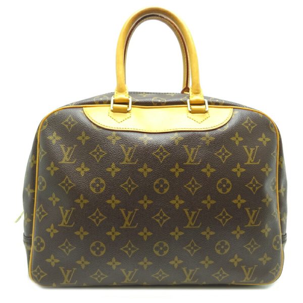 dh70583 2 Louis Vuitton Deauville Monogram Handbag Brown