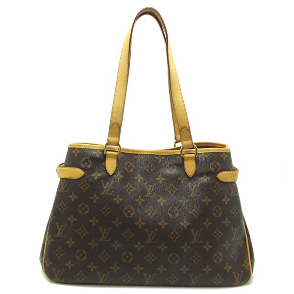 dh70622 2 Louis Vuitton Batignolles Horizontal Monogram Shoulder Bag Brown