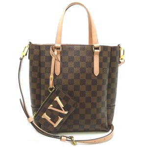 dh70749 1 Louis Vuitton Very Tote MM Monogram Cuir Plume Shoulder Bag Noir Black