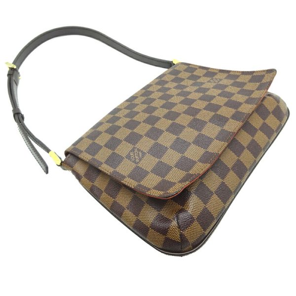 dh70753 3 Louis Vuitton Musette Tango Damier Shoulder Bag Brown