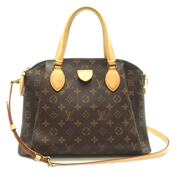 dh70756 1 Louis Vuitton Rivolie MM Monogram Handbag Brown