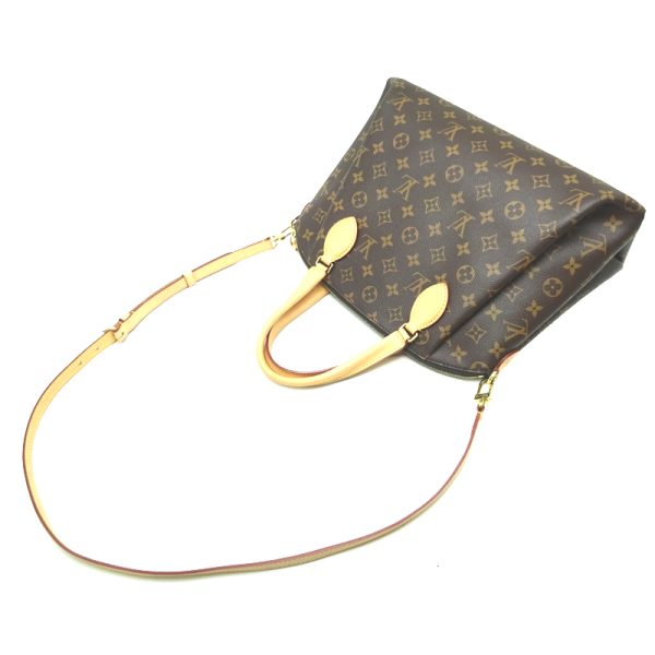 dh70756 4 Louis Vuitton Rivolie MM Monogram Handbag Brown