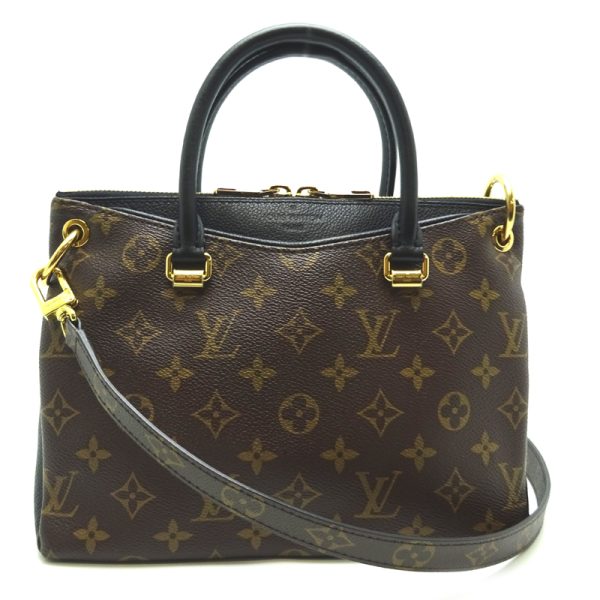 dh70840 1 Louis Vuitton Pallas BB Monogram Handbag Noir