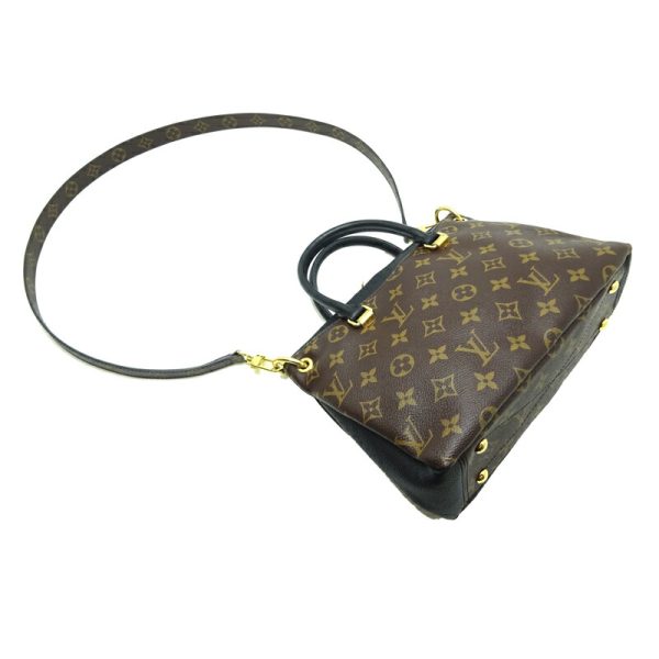 dh70840 3 Louis Vuitton Pallas BB Monogram Handbag Noir