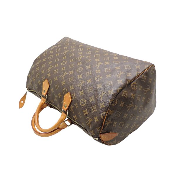 dh71247 4 Louis Vuitton Speedy 40 Monogram Bag Brown